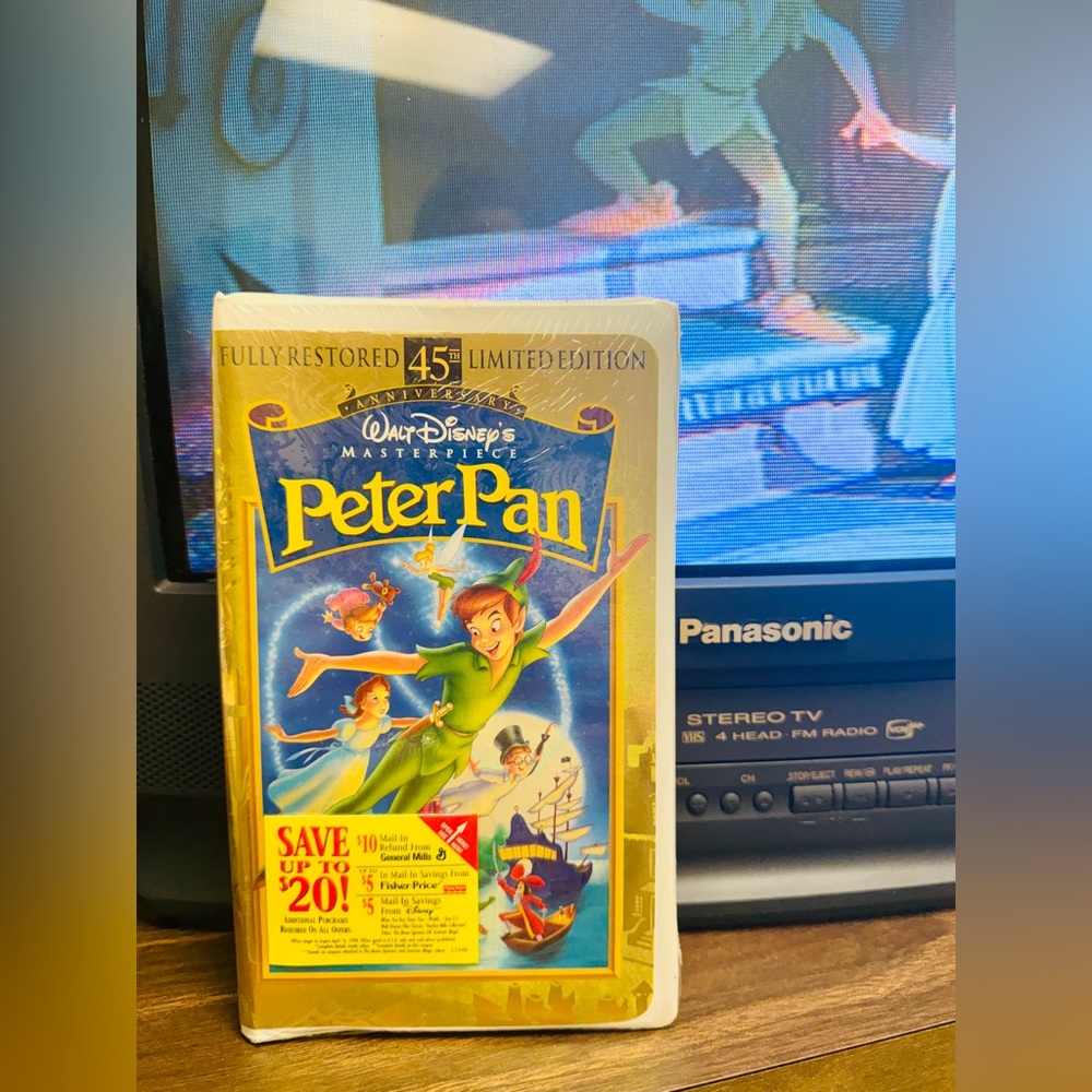Disney’s Peter Pan VHS Tape | Masterpiece Collection